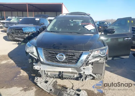 2017 Nissan Pathfinder Sl из США, поврежденный, VIN 5N1DR2MN0HC647982